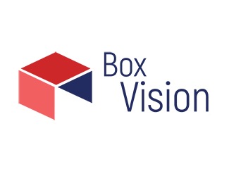 Projekt graficzny logo dla firmy online Box Vision